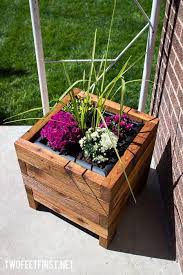 For hobbyfarms.com see my blog at bluegrassgoodness.com Build A Square Planter Box From Cedar Twofeetfirst