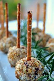 Mini Cheese Balls On A Stick Fun Finger Food Recipe Food Appetizers Easy Finger Foods