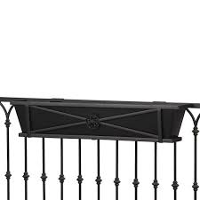 Planters can be suspended from your ceiling, railing and anywhere else to add some color. Medallion Decora Railing Planter Choose 7 Lengths And Rail Type