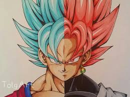 Pin By Richard Jacquet On Anime Manga Goku Super Saiyan Blue Goku Vs Black Goku Dbz Drawings