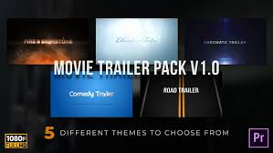 Start your trailer with a custom movie rating. 529 Trailer Video Templates Compatible With Adobe Premiere Pro