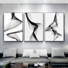 Black And White Framed Wall Art Set Set Of 3 Prints Framed Wall Art Geometric Abstract Black White Print Painting Prints On Canvas Large Wall Art Picture Cuadros Abstractos In 2020 Frames On Wall Abstract Pictures Framed Wall Art