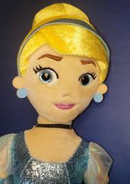 TY SPARKLE 18" DISNEY PRINCESS CINDERELLA PLUSH DOLL FIGURE STUFFED TOY