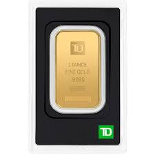 A 1 ounce gold bar is worth $1449.73 usd. 1 Oz Td Gold Bar Td Precious Metals