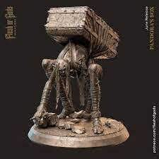 Pandora Pandora's Box Monster Miniature by Flesh of Gods - Etsy