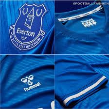 Everton has revealed a striking new away kit for the 2021/22 season that pays homage to one of the club's earliest strips. Everton Fc 2020 21 Hummel Home Kit Football Fashion