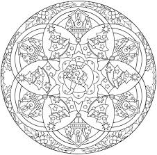 Disegni Da Colorare Disegni Da Colorare Mandala Natalizi