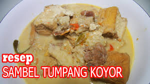 Dalam hal ini pkbs bekerjasama dengan pemkab sragen melalui badan perencanaan pembangunan penelitian dan pengembangan daerah (bappeda litbang) sragen. Resep Cara Membuat Sambel Tumpang Koyor Youtube