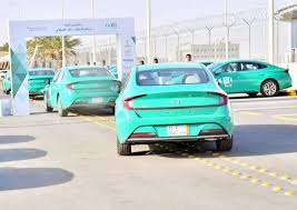 Shortened from taximeter cab, taximeter (automatic meter that records distance and fare) from french taximètre, from german taxameter (whence also english taxameter), coined from medieval latin taxa (tax, charge). Saudi Arabia S Taxis Go Green Arab News