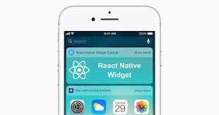 React Native How To Build A Home Screen Widget For Ios And Android React Native Widget Homescreen