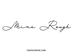 Mina Rough Font Free Download Fonts Empire Free Fonts Download Tattoo Fonts Generator Download Fonts