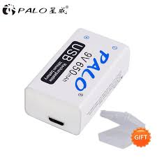 They come in different sizes and shapes: Palo 9v 650mah Usb Rechargeable Lithium Batteries 6f22 Battery For Or Multimeter Microphone Toy Remote Control Buy From 8 On Joom E Commerce Platform