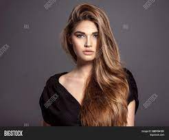 See more ideas about brown hair blue eyes, beauty, hair. Woman Beauty Long Image Photo Free Trial Bigstock