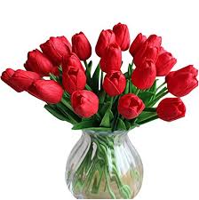 Each and every one of our exquisite silk flower arrangements is inspired by nature, then crafted by hand just for you. Montout 12pcs Set Pu Stunning Holland Tulip Flower Real Touch Artificial Silk Flowers Arrangement Bouquet Home Room Office Wedding Party Decor Red Buy Online In Bahamas At Bahamas Desertcart Com Productid 52393161