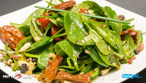 Spanakosalata Gia Toys Latreis Twn Superfoods Fruttidimare Seafood Restaurant Thessaloniki Fish And Meat Cuisine Food