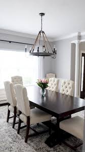 Usage of color can really make or break dining room designs, and the cohesion of a matching furniture set allows for colorful decor choices. 60 Modern Dining Room Decorating Ideas Augustexture Com Dark Dining Room Luxury Dining Room Farmhouse Dining Room