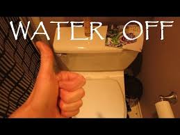 How to turn off water to toilet push pull download image. How To Shut Off The Water To Your Toilet In An Emergency Or Leak Overflow Youtube