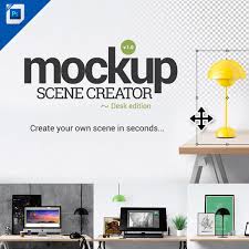 Mockup Scene Creator Desk Edition Scene Creator The Creator Psd Tutorials