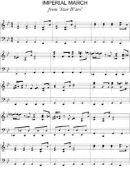 Download john williams star wars (main theme) sheet music notes that was written for very easy piano and includes 2 page(s). Imperial March Star Wars Free Piano Sheet Music Pdf