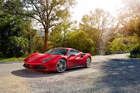 The ferrari 488 gtb's new 3902 cc v8 turbo is at the top of its class for power output, torque and response times, making it the new benchmark for this kind of architecture. Ferrari 488 Gtb Car Magazine