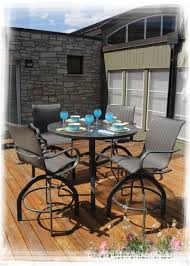 Homecrest S Holly Hill Collection Swivel Bar Stool Modern Outdoor Patio Outdoor Furnishings Outdoor Furniture Sets