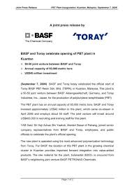 And it's workplace culture before your interview. A Joint Press Release By Basf And Toray Celebrate Basf Com