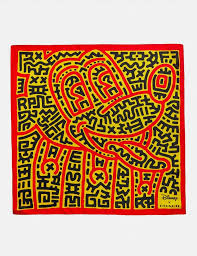The coach x keith haring scheme took over 5 windows and two instore spaces throughout de bijenkorf department store, amsterdam. Coach Disney Mickey Mouse X Keith Haring Seidenbandana