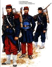 Ejército francés is on facebook. Uniformes Franceses El Ejercito Frances 1870 Armee Italienne Costume Militaire Armee Francaise