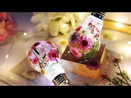 Sealed packaging, high quality dried flowers, each pack includes 34 pieces. Diy Resin Casting With Dried Flowers Resin Crafts Silicone Light Bulb Resin Molds Youtube