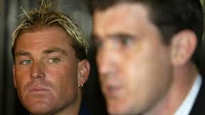 Cricket Australia's James Sutherland bats