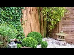 This garden trellis tutorial shows you how to easily build a wooden garden trellis with only one piece of material. Asian Bamboo Garden Design Idea Youtube