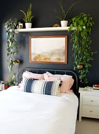 Another great idea is to put things you like up on that wall and it will. 18 Stunning Black Bedrooms How To Use Black Walls Decor In Bedrooms Apartment Therapy