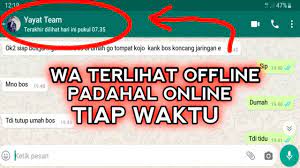 Agar tidak di curigai pacar. Tutorial Agar Whatsapp Terlihat Offline Berhari Hari Padahal Lagi Online Youtube