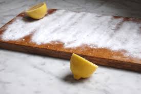 It helps to absorb spills, especially in a paste made from one cup of baking soda and half a cup of water. How To Remove Stains And Smells From Your Cutting Board Unpeeled