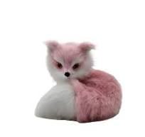 Amazon.com: DZYUZK Pink Fox Plush Toy - Cute Realistic ...