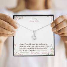 A gift that will be suitably romantic will be just the thing to make her realize just how much you love her. 5 Year Wedding Anniversary Gifts For Her Sparkly Necklace