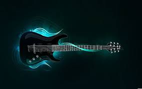 Rock Guitar Ppt Backgrounds Rock Guitar Powerpoint Music Wallpaper Guitar Music Backgrounds