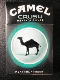 Jiangsu green full garden products co., ltd. Camel Crush Menthol Silver Pack Or Carton Big Lake Smoke Shop