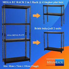 Diy rak tanaman the babybirds. 2 In 1 Rak Besi Rack Diy Boltless Rack Rak Serbaguna Storage Rack Metal Rack Storage Rak Besi Logam Shopee Malaysia