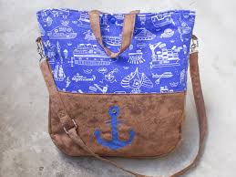 Taschen schnittmuster kostenlos zum ausdrucken. Kostenloses Schnittmuster Ankertasche Kreativlabor Berlin