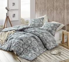 Comforter set will add so much character to your bedroom. Blue Printed Yarn Dyed Oversized Twin Xl Queen Or King Cotton Comforter Set