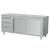 Industrial Stainless Steel Table With Drawers