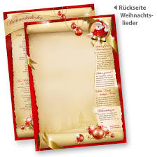 25 stück din a4 weihnachtsbriefpapier in blau türkis weiß. Briefpapier Weihnachtsbriefpapier Geschaftlich Santa 250 Sets O F