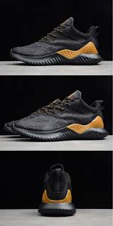 Adidas Black And Yellow Running Shoes Adidas Alphabounce Beyond M Black Yellow Running Shoes B43685 In 2020 Running Shoes Running Shoes For Men Sneakers Fashion