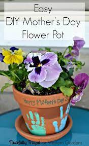 Even the mom who asks that you buy her nothing will be pleased with a bouquet of flowers, whether it's delivered in person with a (vaccinated) hug or ordered online — especially if you won't be able to see each other in person this year. Mother S Day Flower Pots Western Garden Centers Mothers Day Flower Pot Diy Mother S Day Crafts Mother S Day Diy