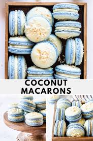 Coconut Macarons Coconut Macaron Macarons Macaron Cookies