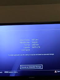 To open the disk management press and hold the windows key + r. Screenshot My Ps4 Is Recognizing My 1tb Seagate Portable Hard Drive As 144115 2 Tb And Won T Let Me Format As Extended Storage Any Suggestions Would Be Much Appreciated Ps4