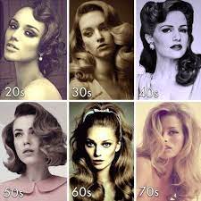 The Vintage Curl Hairstyle From 1920 1970 Which One Is Your Favorite Hair Styles Retro Hairstyles Vintage Hairstyles
