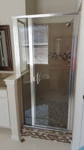 Glass Doctor Traditional Shower Enclosure With Silver Hardware Shower Enclosure Bathroom Mirror Framed Bathroom Mirror