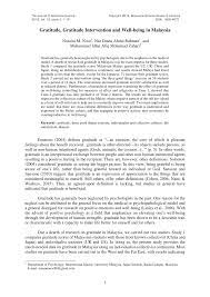 Gratitude synonyms, gratitude pronunciation, gratitude translation, english dictionary definition of gratitude. Pdf Gratitude Gratitude Intervention And Well Being In Malaysia
